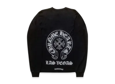 Chrome Hearts Las Vegas Exclusive Horseshoe L/S T-Shirt "Black"