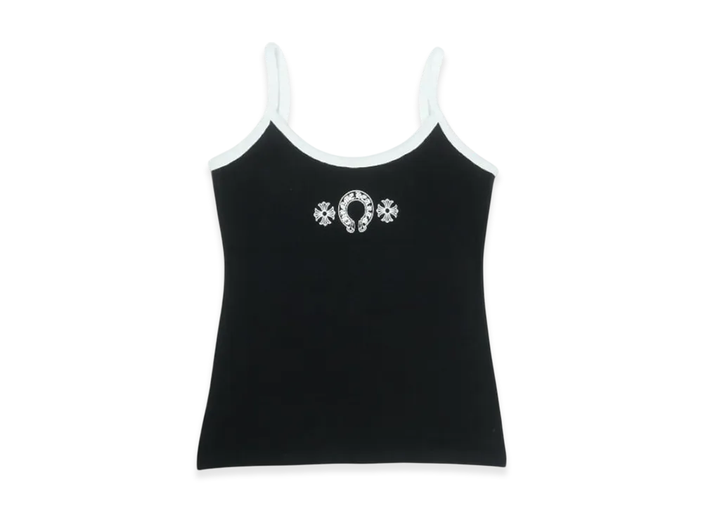Chrome Hearts Roller Skates Horseshoe Camisole "Black"