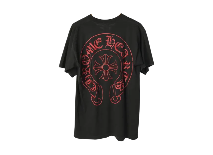 クロムハーツ ホースシュー バックプリントTシャツ クロムハーツ ホースシュー バックプリントTシャツ