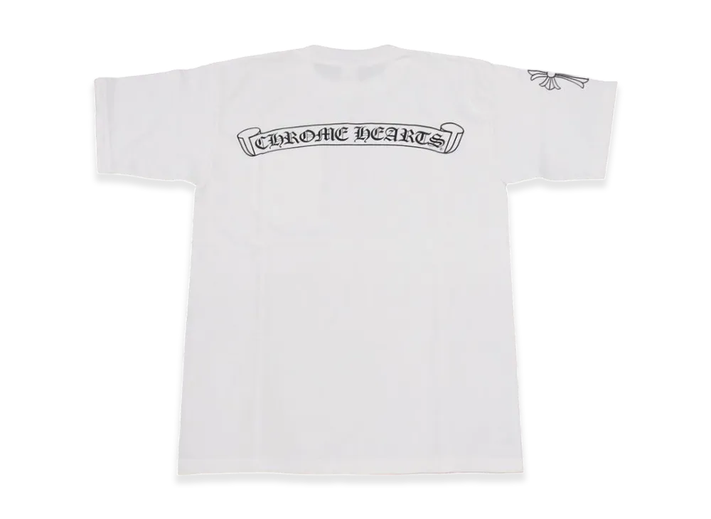 Chrome Hearts Horseshoe Print Pocket T-Shirt "White"
