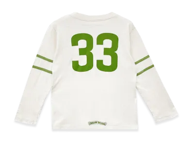 Chrome Hearts 33 Horseshoe Logo L/S T-Shirt "White/Green"