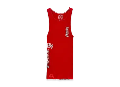 Chrome Hearts T Bar Bib Tank "Red"