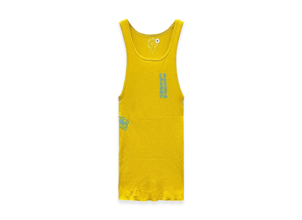 Chrome Hearts T Bar Bib Tank "Yellow"