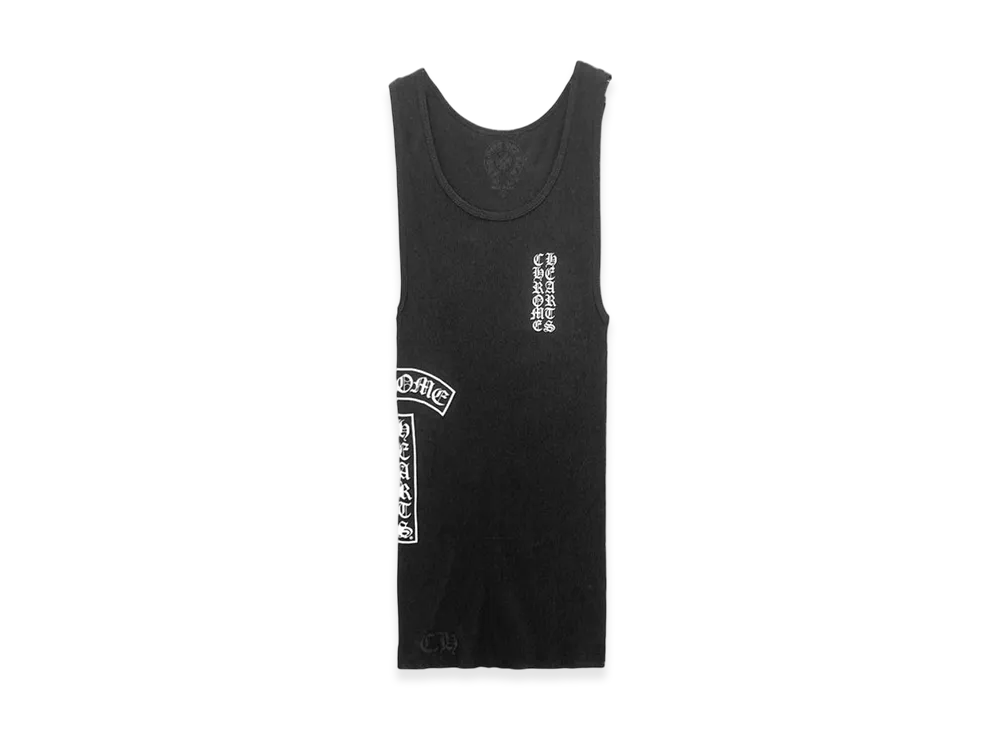 Chrome Hearts T Bar Bib Tank "Black"