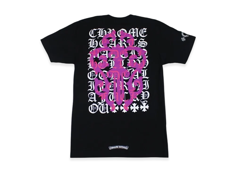 Chrome Hearts Dagger Eye Chart Pocket T-Shirt "Black"