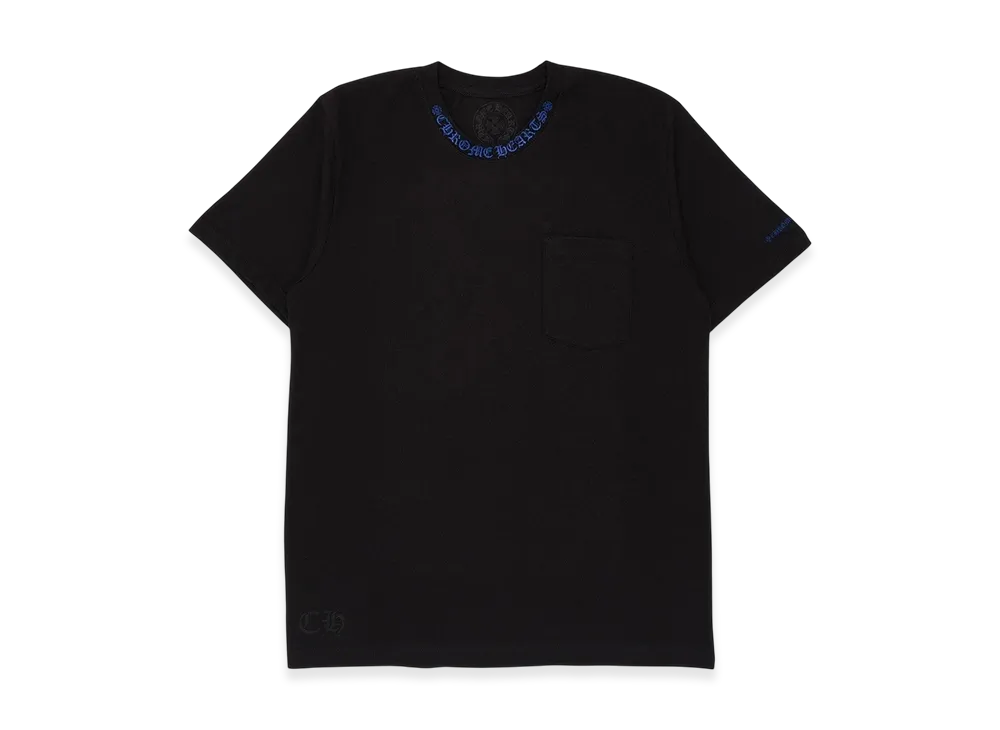 クロムハーツ ネック ロゴ ショートスリーブ Tシャツ 