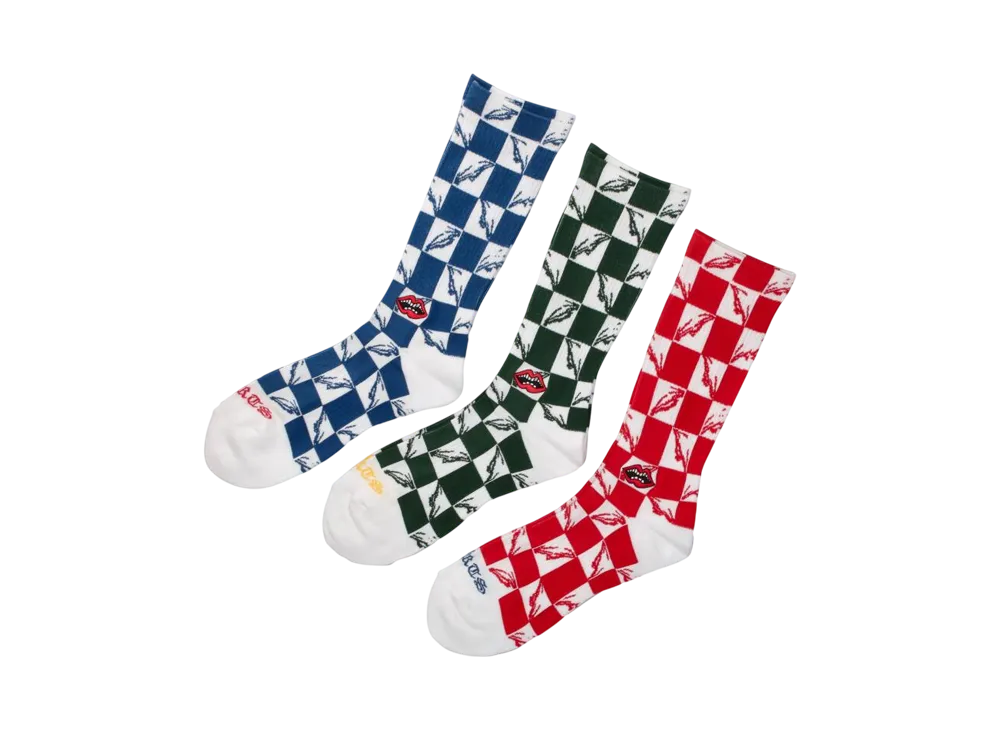 クロムハーツ 3PK チョンパーソックス 