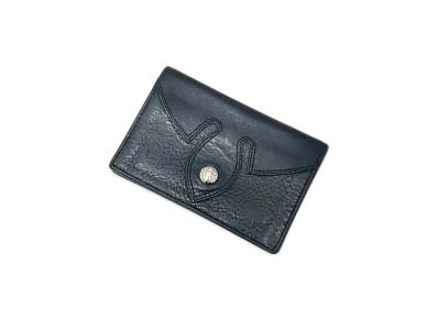 Chrome Hearts Card Case Flare-Knee Leather "Black"