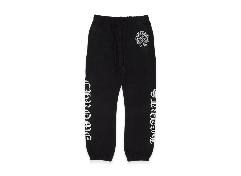 Chrome Hearts Horseshoe Logo Sweatpants "Black"