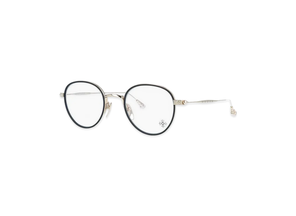 Chrome Hearts BONE PRONE IV 49 CH Plus Boston "Matte Black/Gold"