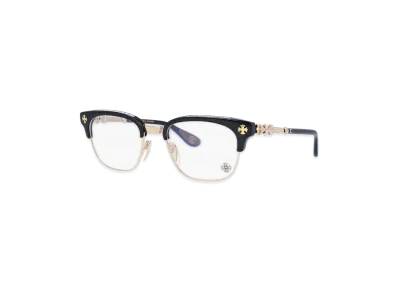 Chrome Hearts BONENNOISSEUR II 53 Blow CH Cross CH Plus "Black/Gold"