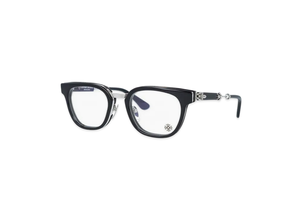 Chrome Hearts DUCK BUTTER 52 Wellington "Black/Shiny Silver"