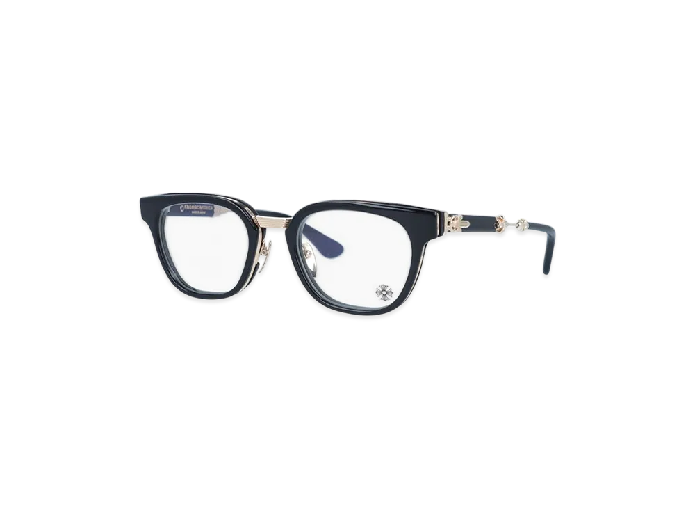 Chrome Hearts DUCK BUTTER 52 Wellington "Black/Gold"