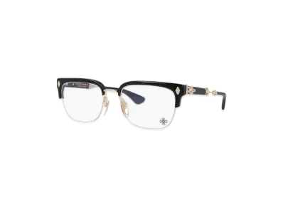 Chrome Hearts EVAGILIST 53 Blow CH Cross Dagger "Black/Rose/Gold"