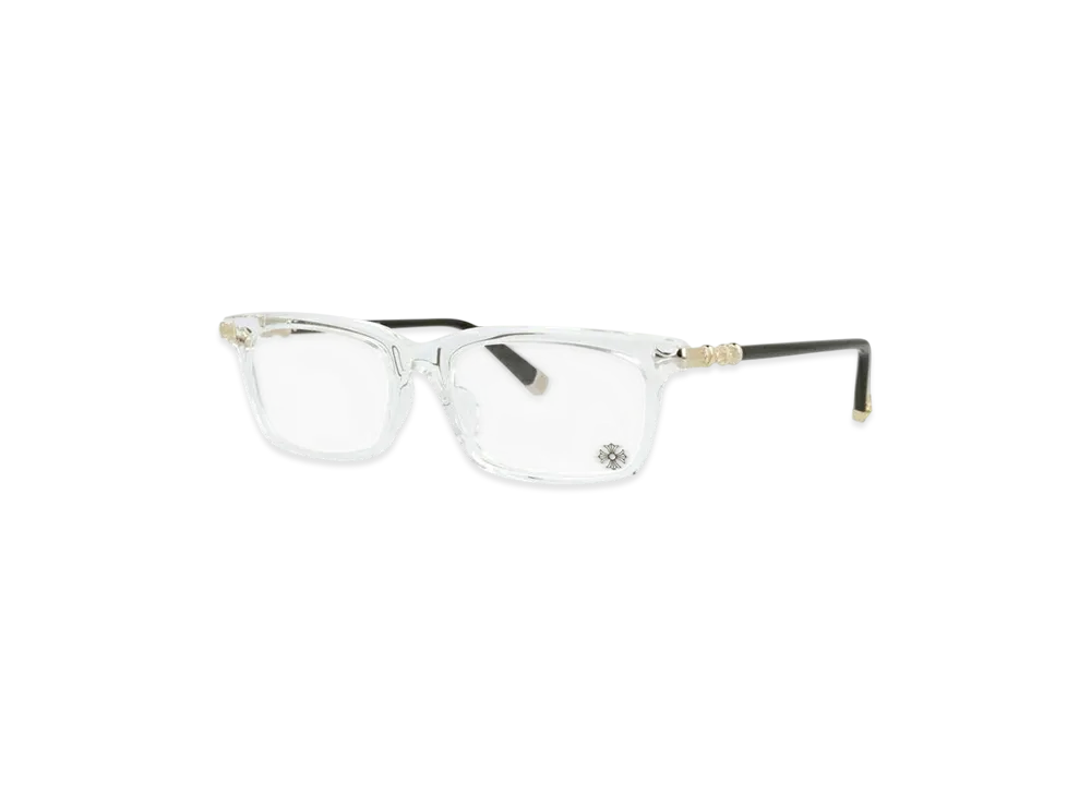 Chrome Hearts FUN HATCH-A 54 Square "Crystal/Black"