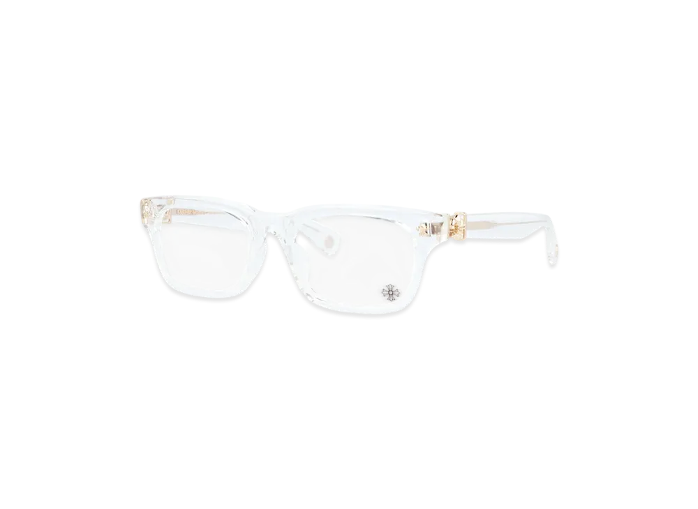 Chrome Hearts GITTIN ANY-A 52 Square Flare "Crystal/Gold"