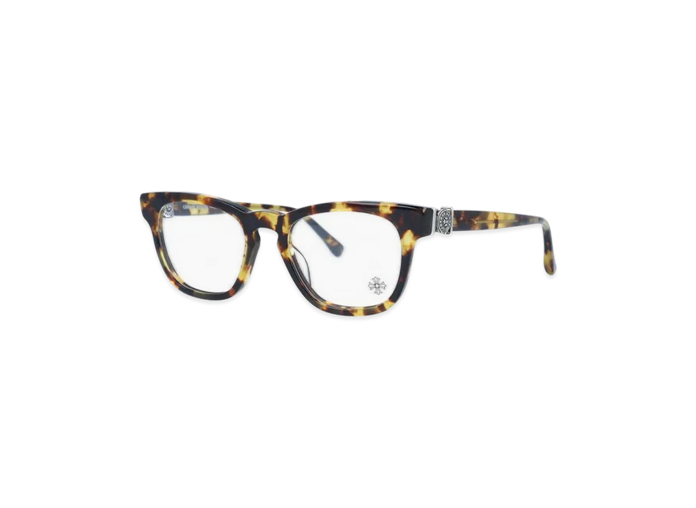 Chrome Hearts LOUVIN CUP 48 Wellington "Tokyo Tortise/Brown Demi/Silver"