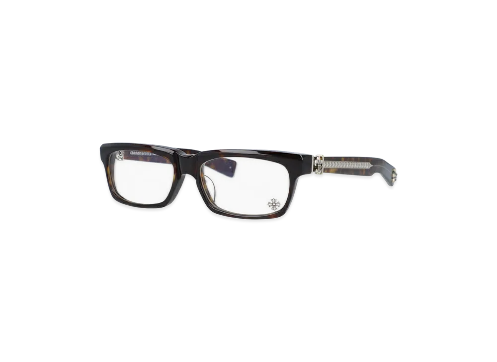 Chrome Hearts SPLAT-A 55 Square "Dark Tortoise"