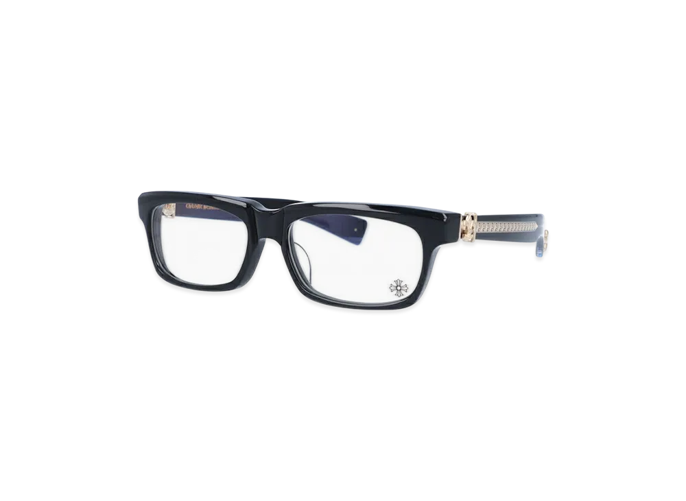 クロムハーツ スプラットA 55 スクエア "ブラック/ゴールド"