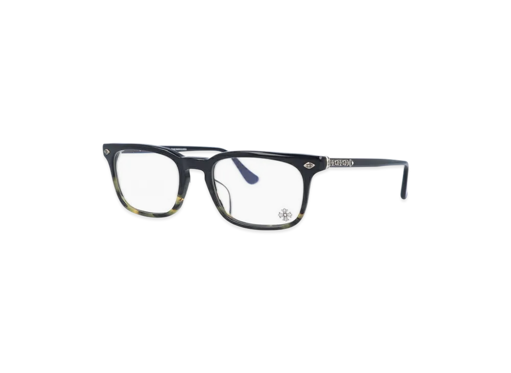 Chrome Hearts STIFFIE 52 Square Floral "Black Maize"