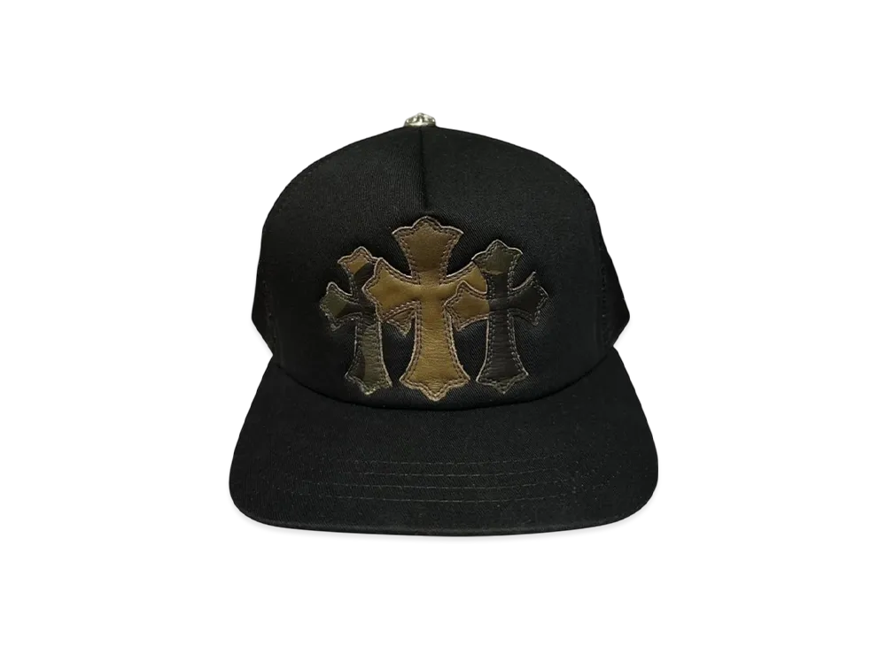 Chrome Hearts Cemetery Trucker Hat "Black/Camo"