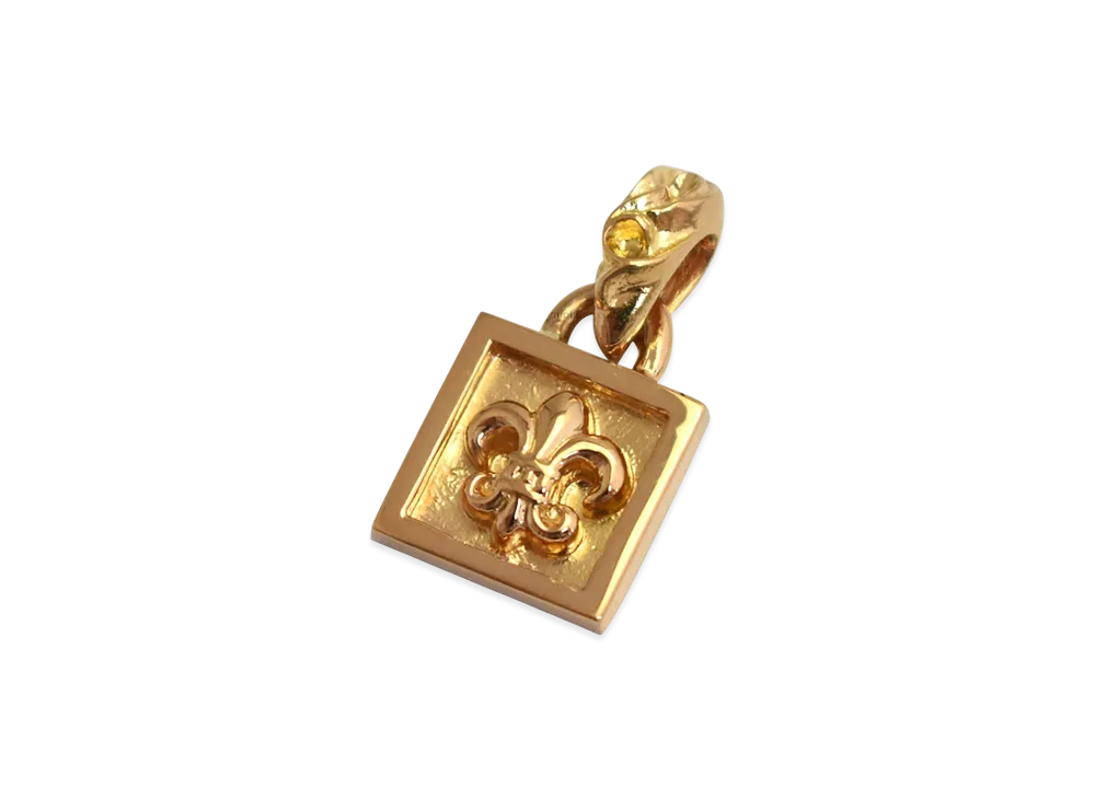 クロムハーツ フレームド BSフレアチャーム 22K "ゴールド"