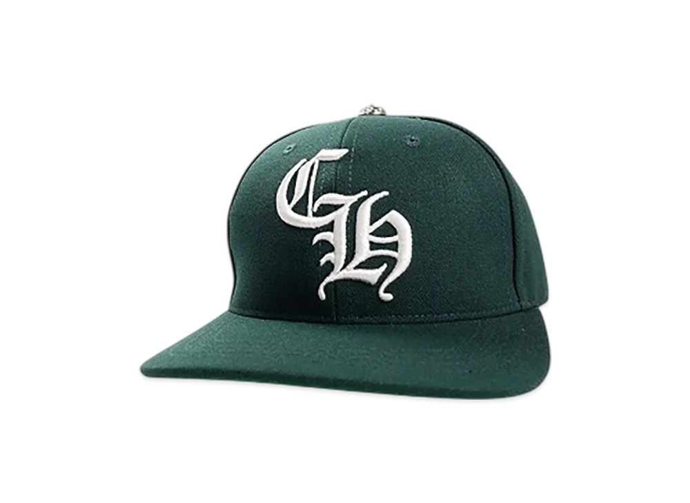 クロムハーツ 6パネル オン フィールド ベースボールキャップ "フォレストグリーン"