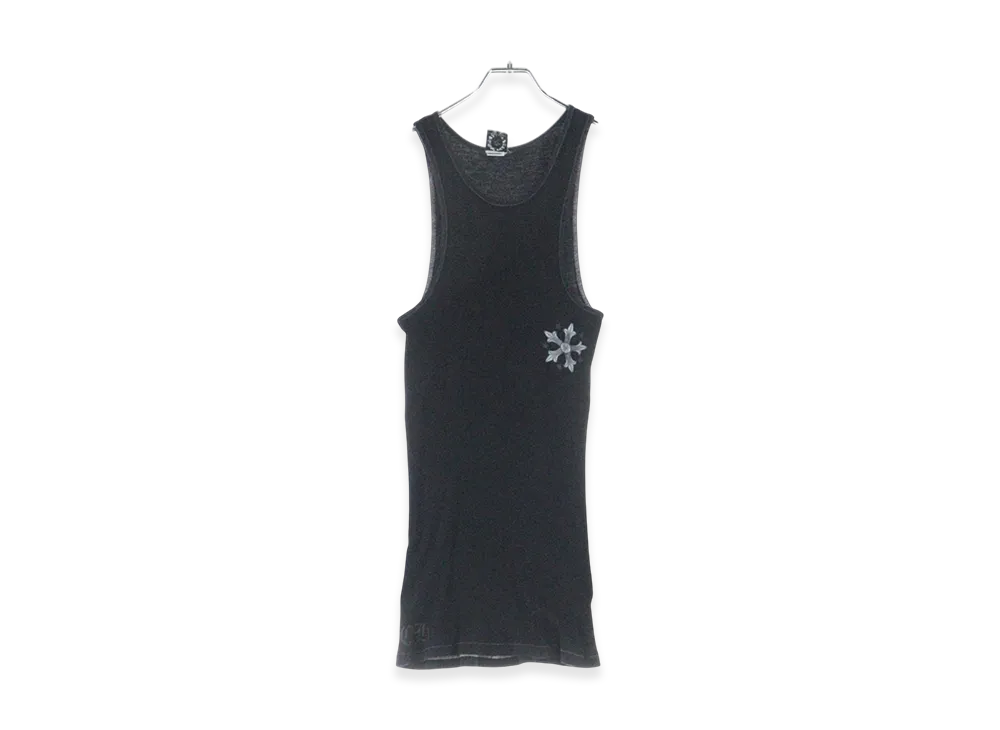 Chrome Hearts Star Cross Tank Top "Black"