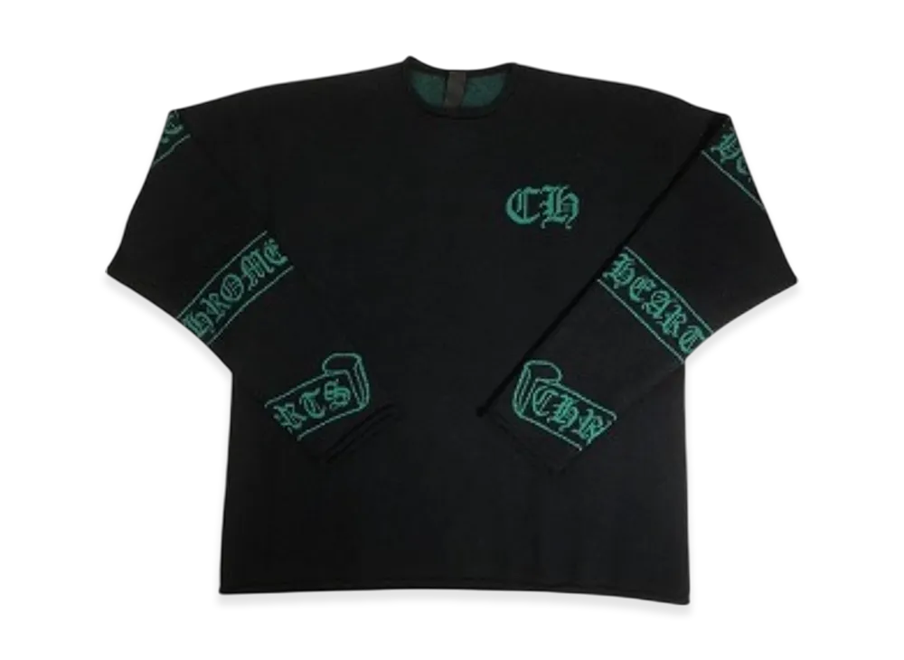 Chrome Hearts CSHMR Jacquard Knit "Black"
