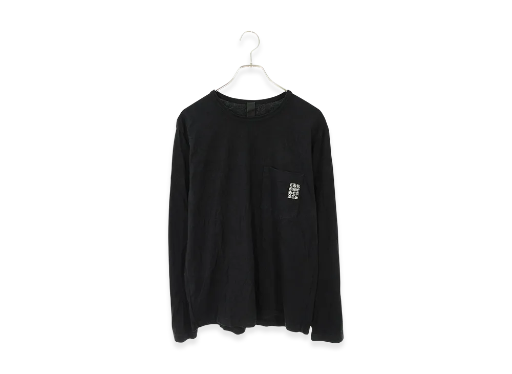 Chrome Hearts Logo Embroidery L/S T-Shirt "Black"