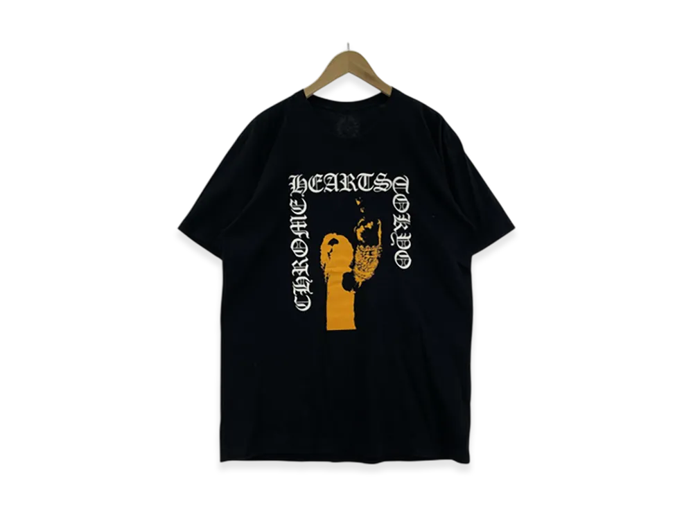 Chrome Hearts Back Scroll Label T-Shirt Aoyama 20th Anniversary "Black"