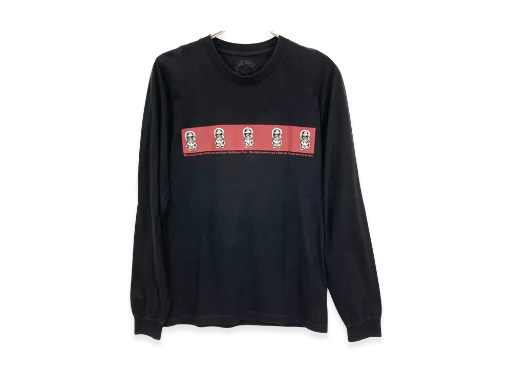 Chrome Hearts Delphino Train Foti L/S Tee "Black"