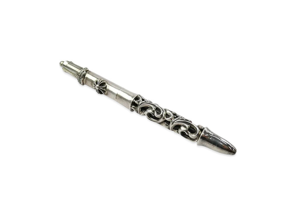 Chrome Hearts 4 Color Pen Roller Ballpoint Pen "Silver"