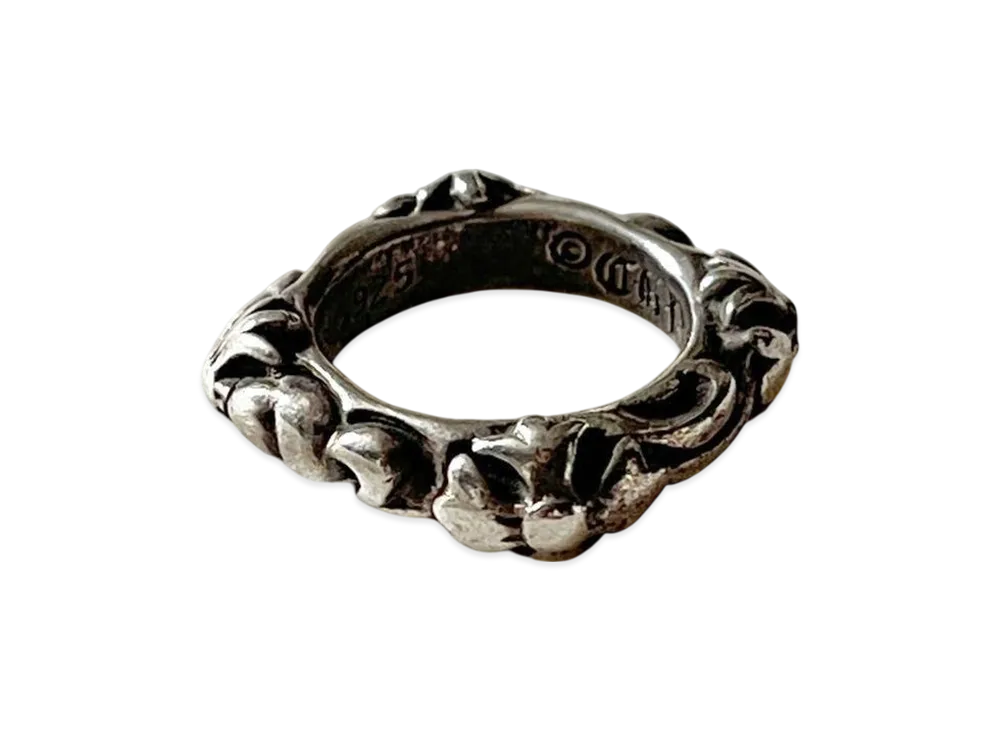 CHROME HEARTS クロムハーツ SBT BAND RING 5号 バンド リング 指輪