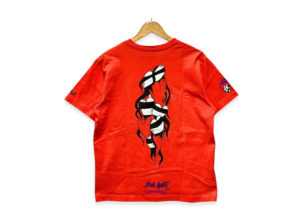 Chrome Hearts Matty Boy Sadistic Lipstick Tee "Red"