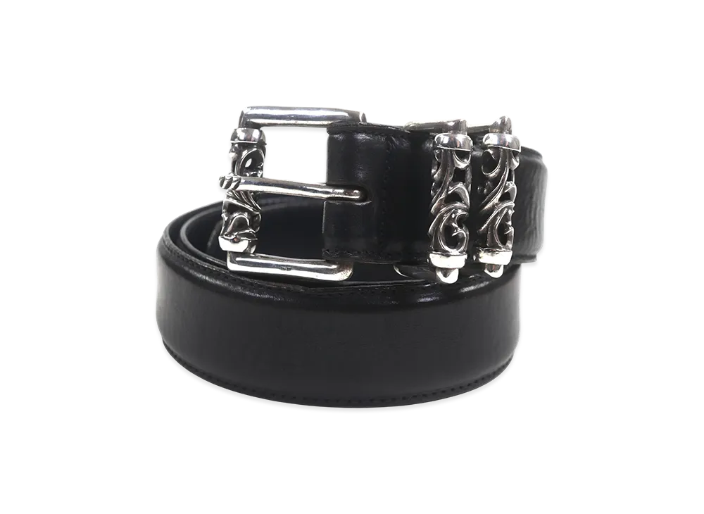 クロムハーツ 3PC ケルティックローラーベルト "ブラック"