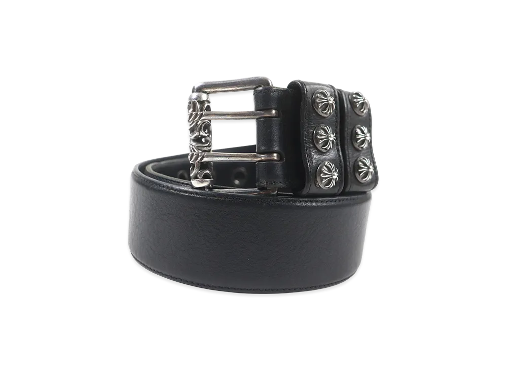 クロムハーツ BLT ROLLER2/ダブルピンスクロール レザーベルト32 クロムハーツ BLT ROLLER2/ダブルピンスクロール レザーベルト32