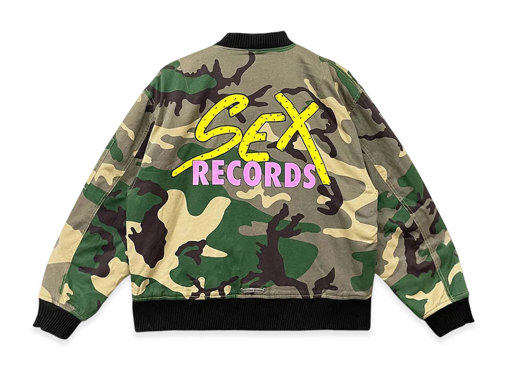 Chrome Hearts Matty Boy Sex Records Bomber Jacket "Camo"