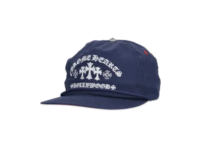 Chrome Hearts Triple Cross Baseball Cap "Navy"