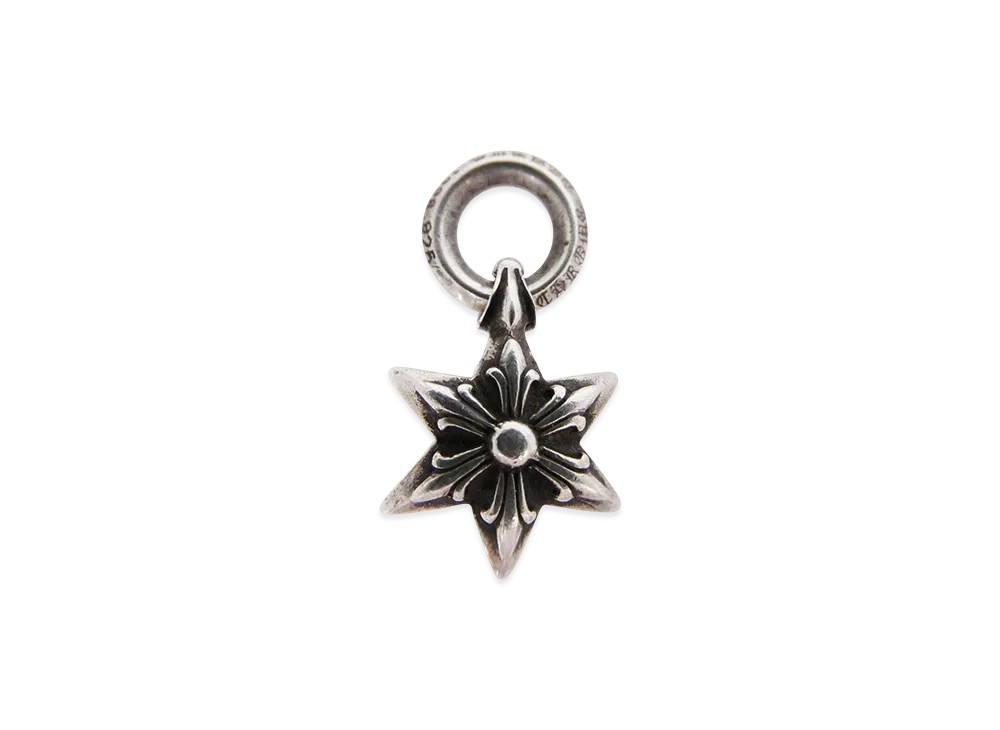 Chrome Hearts 6 Point Star Charm "Silver"