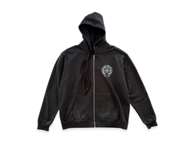 Chrome Hearts Seoul Horseshoe Logo Hoodie "Black"