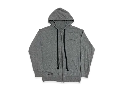 Chrome Hearts Fleurknee Zip Hoodie "Gray"
