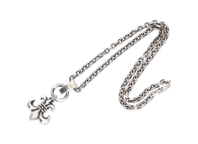 Chrome Hearts Fleur Necklace "Silver"