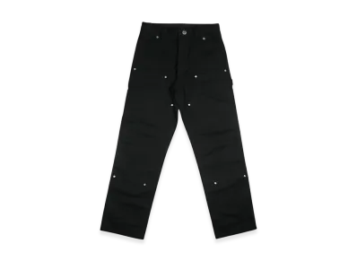 Chrome Hearts Carpenter CNVS Double Knee Pants "Black"
