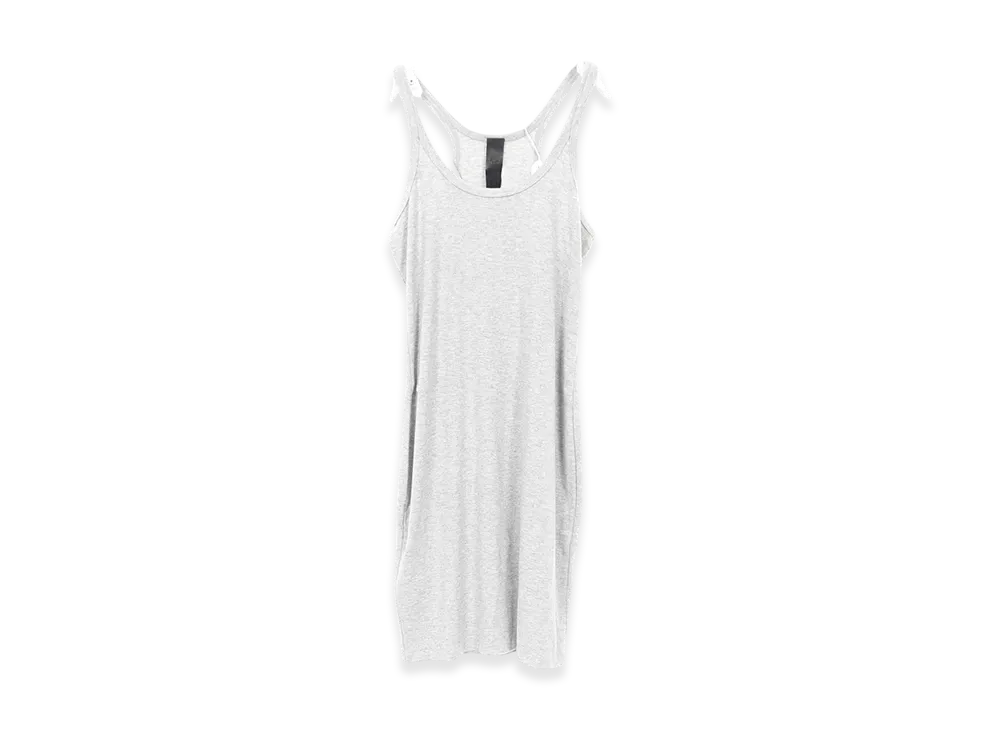 Chrome Hearts Rib Tank Top Embroidery Rayon "LIght Gray"