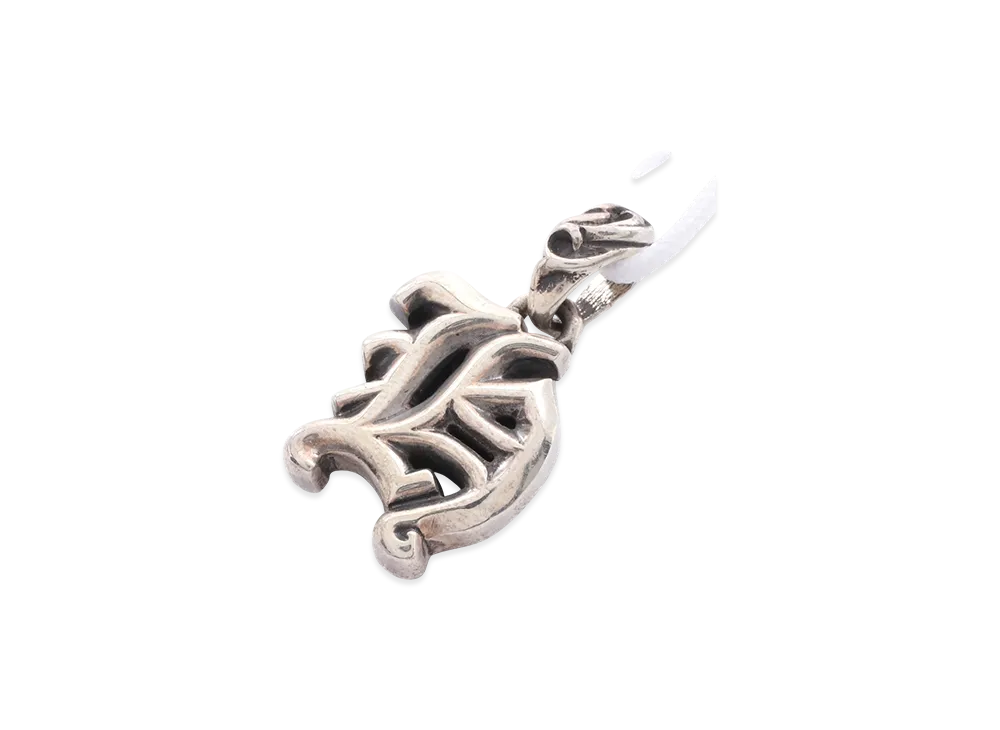 Chrome Hearts Alphabet Charm H Pendant Top "Silver"