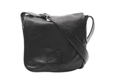 Chrome Hearts Shoulder Leather Bag "Black"