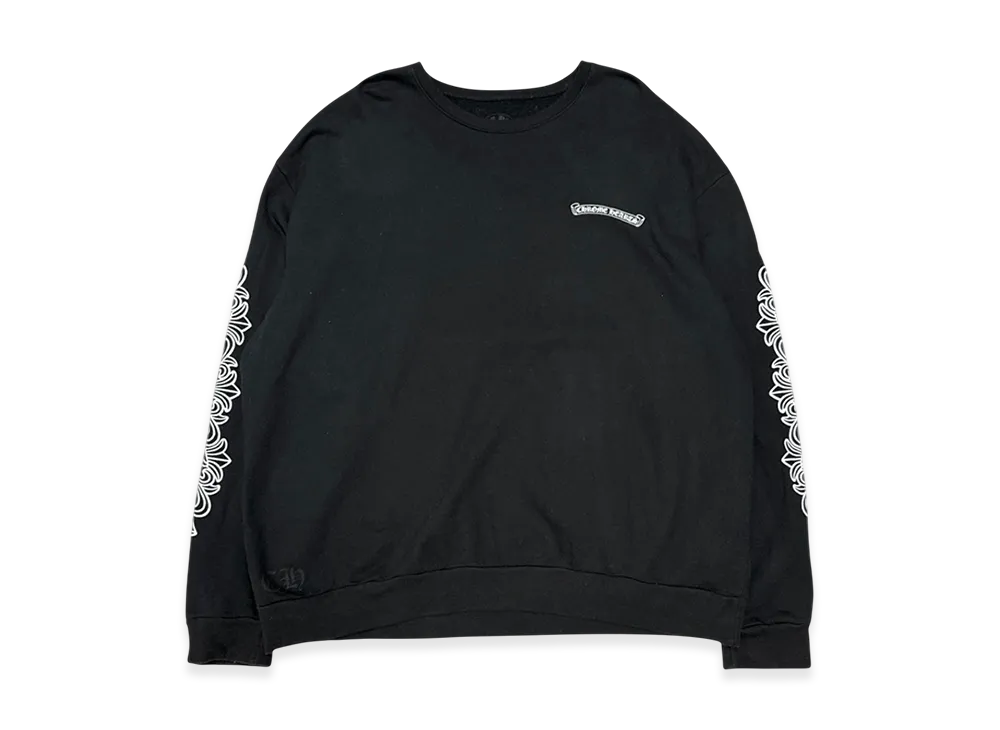 激安！！！！クロムハーツ ダガーアイチャートスウェットトレーナー　サイズXL 激安！！！！クロムハーツ ダガーアイチャートスウェットトレーナー