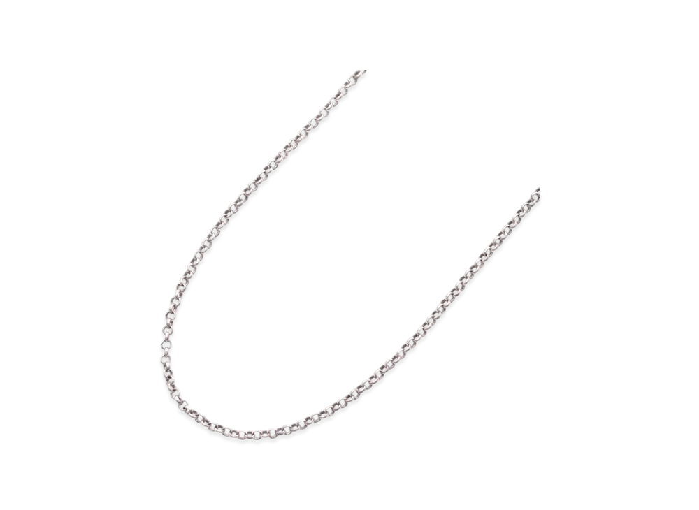 クロムハーツ ロールチェーン 20インチ ネックレス "シルバー"