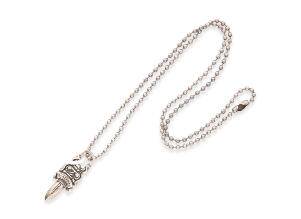 Chrome Hearts Dagger Necklace "Silver"